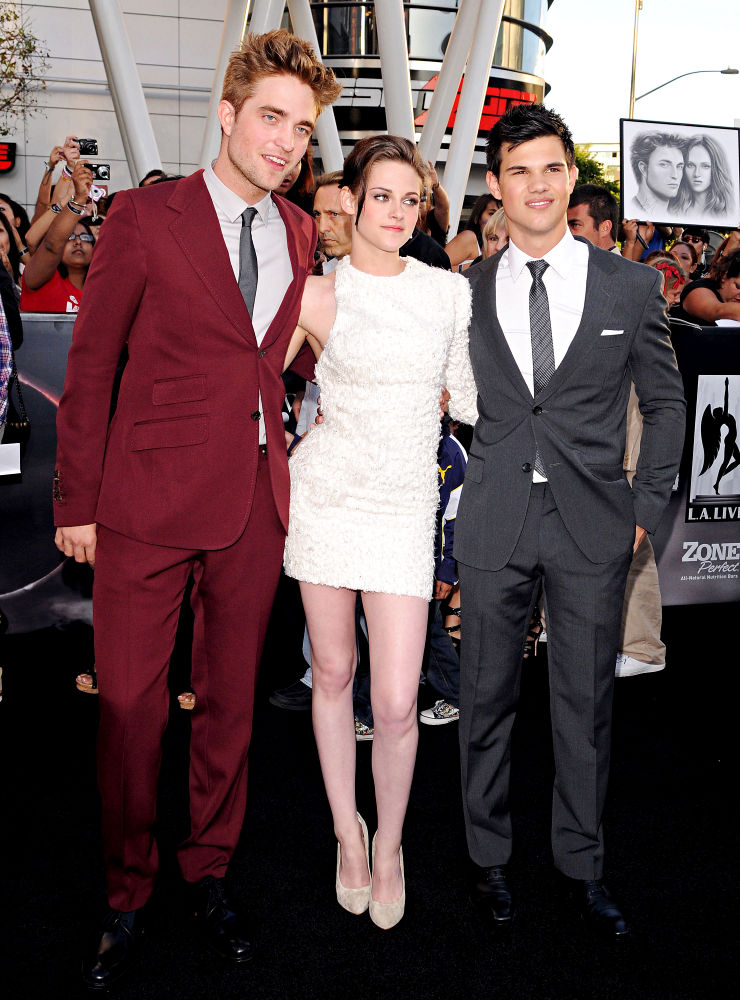 Robert Pattinson, Kristen Stewart, Taylor Lautner
