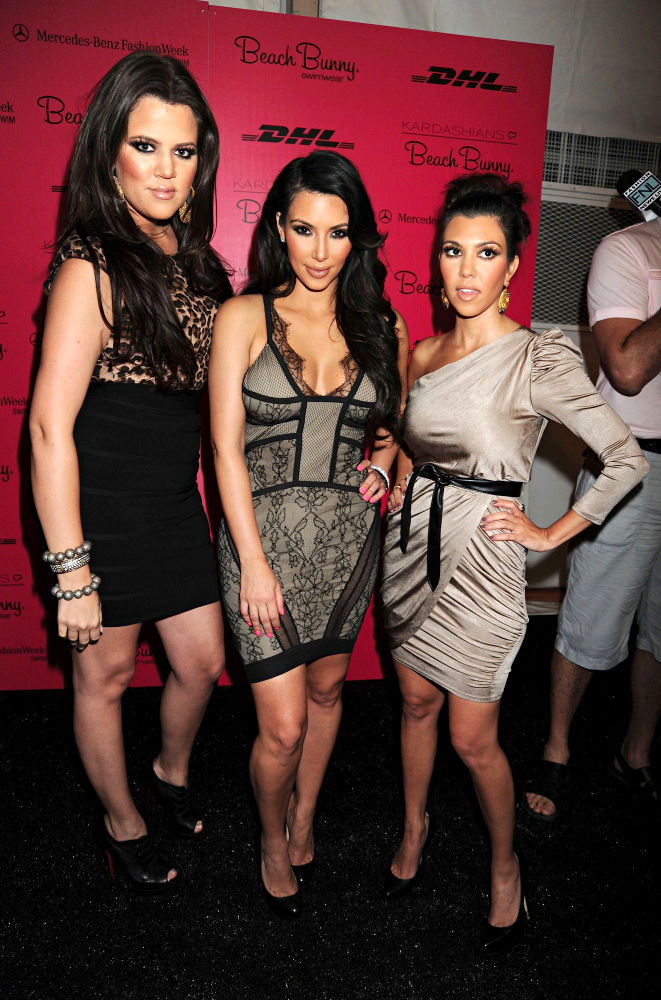 Khloe Kardashian, Kim Kardashian, Kourtney Kardashian