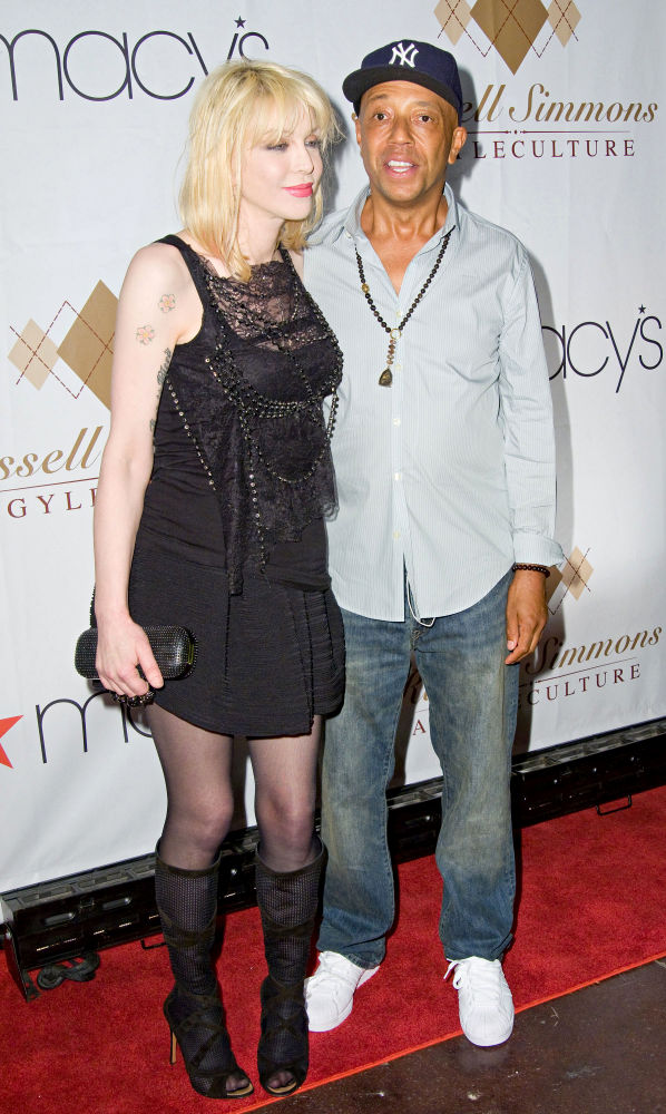 Courtney Love, Russell Simmons