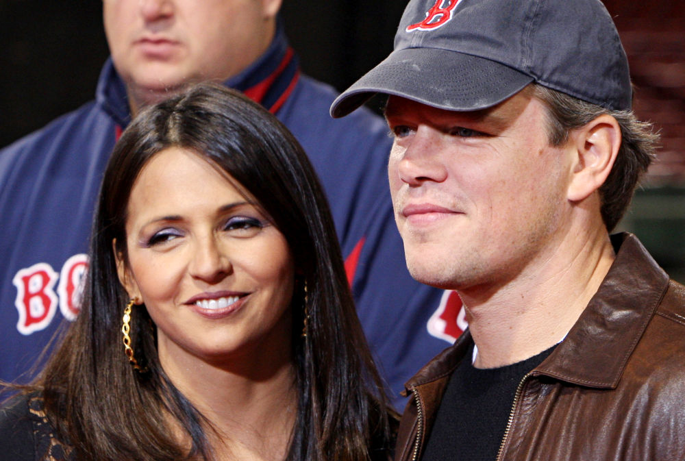 Luciana Barroso, Matt Damon