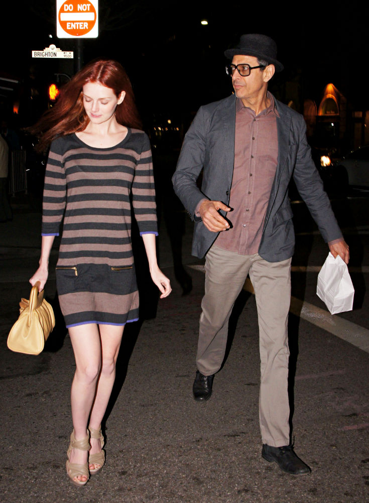 Lydia Hearst, Jeff Goldblum