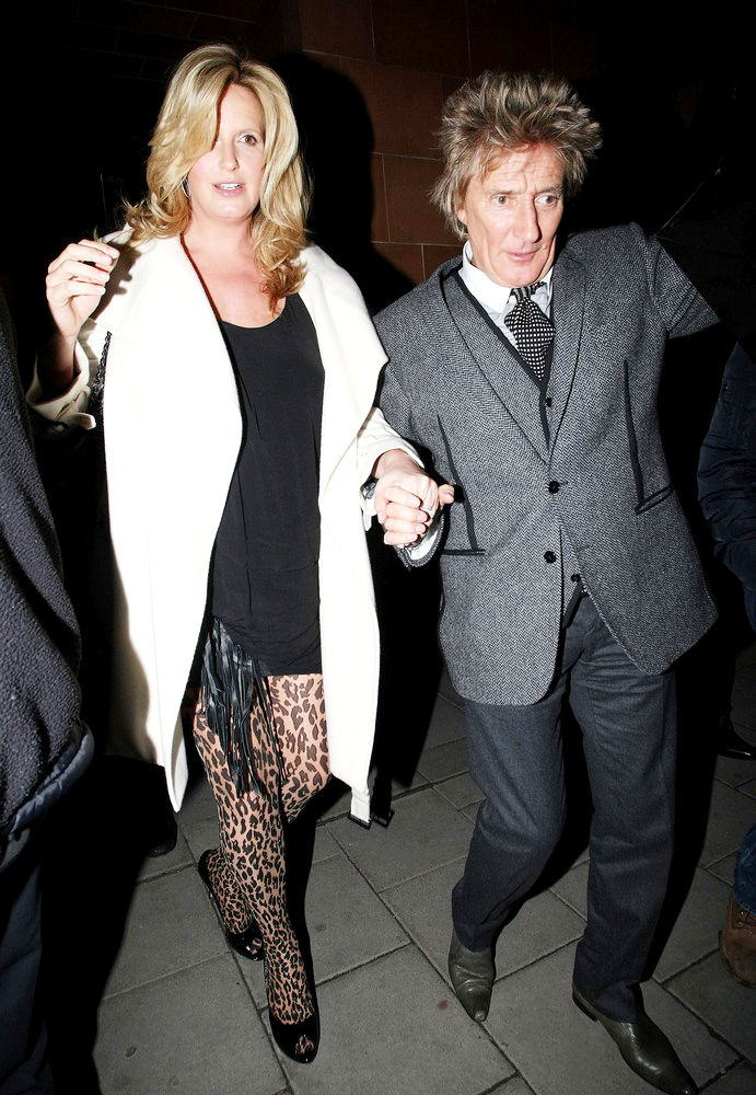 Penny Lancaster, Rod Stewart