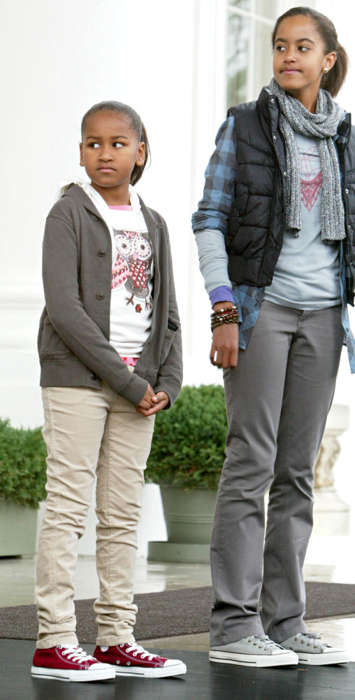 Sasha Obama, Malia Obama