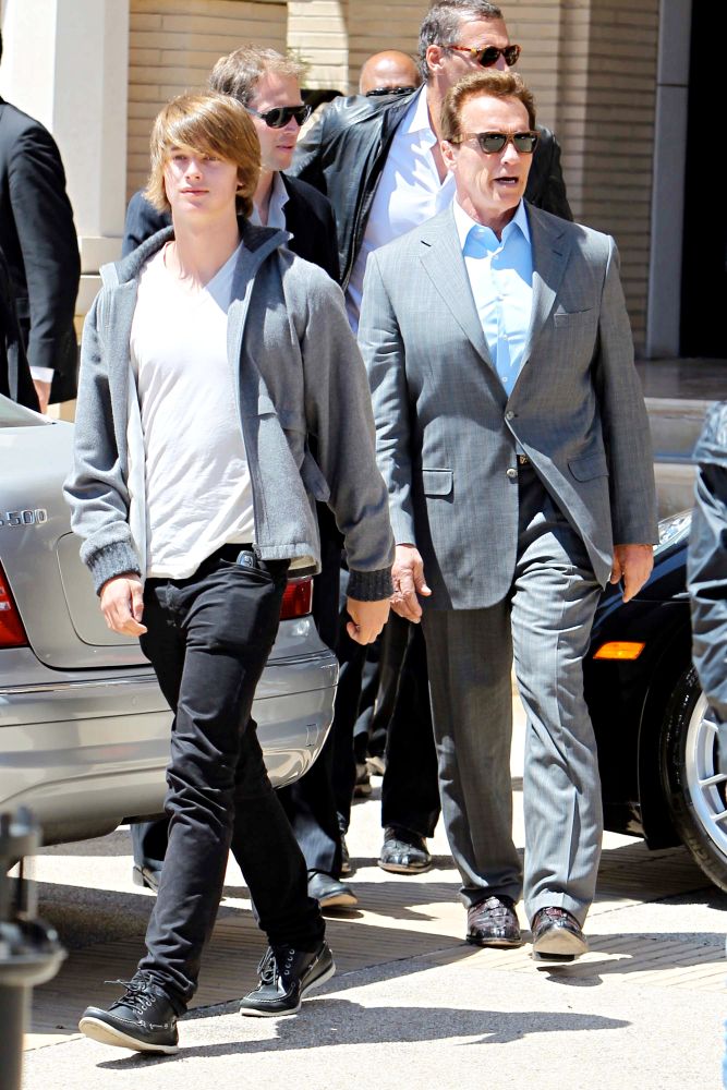 Patrick Schwarzenegger, Arnold Schwarzenegger
