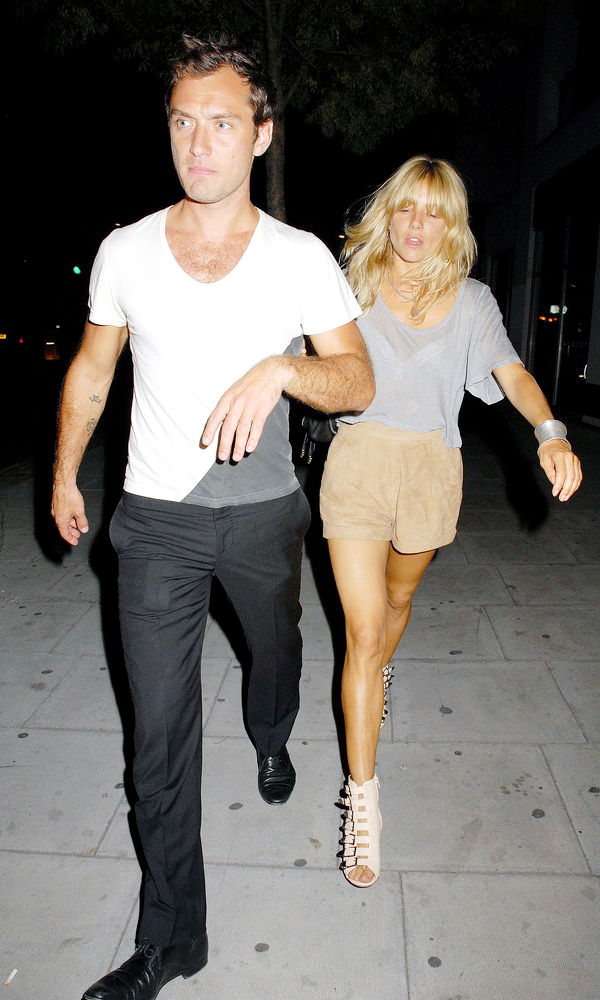 Jude Law, Sienna Miller