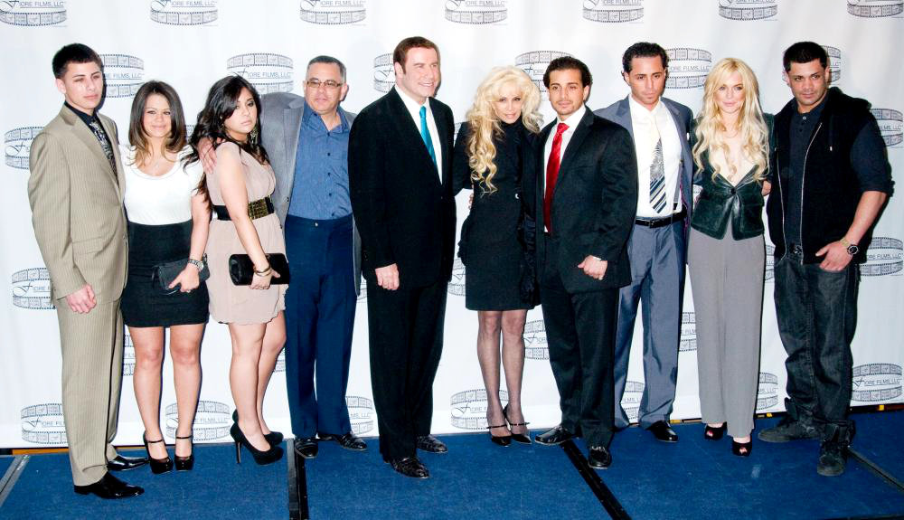 John Gotti Jr., John Travolta, Victoria Gotti, Carmine Gotti Agnello, Frank Gotti, Lindsay Lohan