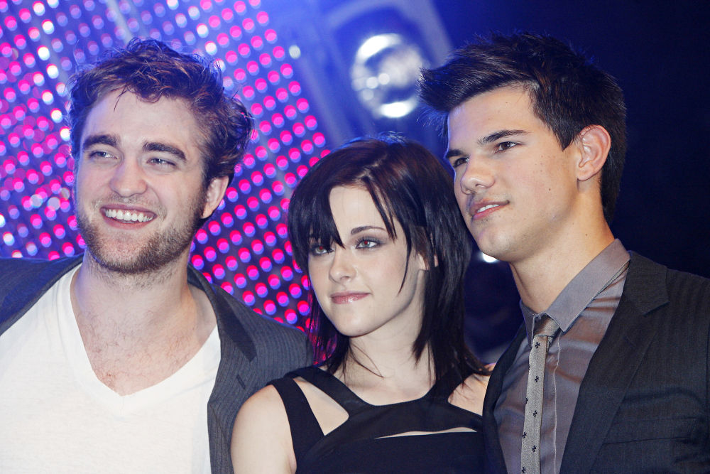 Robert Pattinson, Kristen Stewart, Taylor Lautner