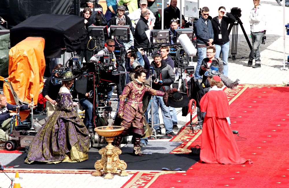 Milla Jovovich, Orlando Bloom, Christoph Waltz