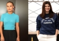 Brie Larson and Alexandra Daddario Accidentally Twinning in Filming Italy