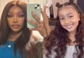 SZA Gives Shout-Out to Cheerful North West at Concert