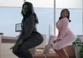 Tatiana Maslany Relishes Twerking with Megan Thee Stallion, Hints at Daredevil Romance on 'She-Hulk'