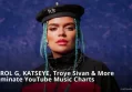 KAROL G, KATSEYE, Troye Sivan & More Dominate YouTube Music Charts