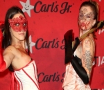 Ireland and Alaia Baldwin Are Sexy, Sinister Killers at Halloween Party