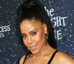 Pics: Sanaa Lathan Shines in Gold at 'Twilight Zone' Premiere