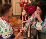 Greg Vaughan Stages Christmas Proposal to Angie Harmon 