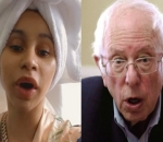 Cardi B and Bernie Sanders Joke About Quarantine Nails on Instagram Live