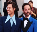 Harry Styles and Nick Kroll Go Viral After Kissing During 'Don't Worry Darling' Standing Ovation