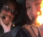Duane Martin Proposes to Model GF Ashley Marie Jones During Helicopter Ride