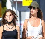 Alessandra Ambrosio Twinning With Mini-Me Daughter During Beach Outing