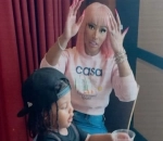 Nicki Minaj and Husband Treat Son Papa Bear to Aquarium Outing Amid Tour
