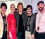 Celine Dion Shares Rare Photo of Sons in New Pic From Rolling Stones Concert