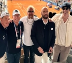 Guy Fieri Links Up With John Travolta and Bobby Flay at Paris Olympics