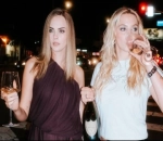 Cara Delevingne Insists She's 'Still Sober' Despite Celebrating Halloween With a Glass of Champagne