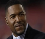 Michael Strahan Tosses Journalist's Phone Into Bush When Being Asked About National Anthem Controversy