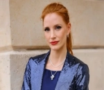 Jessica Chastain Stuns in Black Dress at 38th American Cinematheque Awards