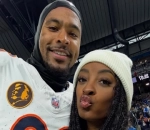 Simone Biles and Jonathan Owens Look Loved Up at His Chicago Bears Games
