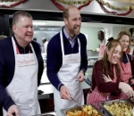 Prince William Debuts New Look as He Serves Lunch to Homeless in London