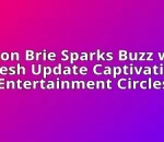 Alison Brie Sparks Buzz with Fresh Update Captivating Entertainment Circles