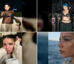 Halsey Stuns in Black Lace Dress at “Our Hero, Balthazar” Premiere Supporting Avan Jogia