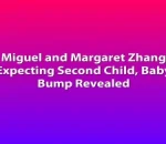 Miguel and Margaret Zhang Expecting Second Child, Baby Bump Revealed