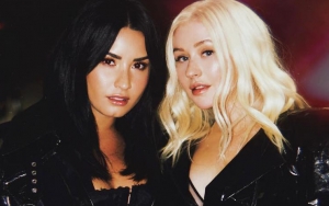 Christina Aguilera Collaborates With Demi Lovato on Feminist Anthem 'Fall in Line'