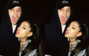 Pete Davidson Shares Photo of Ariana Grande Wearing Lingerie - See the Sexy Pic!