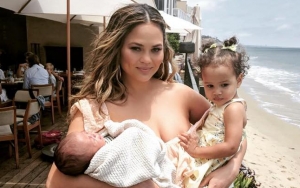 Chrissy Teigen Hits Back at Haters Who Shame Her for Sharing Funny Breastfeeding Picture