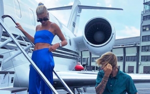 Justin Bieber and Hailey Baldwin Enjoy Steamy Make Out Session During Dinner in Georgia