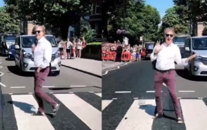 Paul McCartney Recreates Iconic The Beatles Album Cover