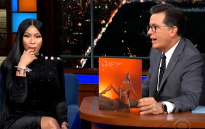 Nicki Minaj Leaves Stephen Colbert Blushed With Raunchy Freestyle Rap