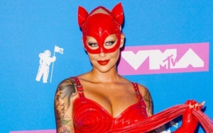 Amber Rose's Racy Outfit at MTV VMAs Was to Protest 'Derogatory' Labels