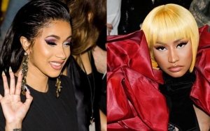 Cardi B Makes a Crack About Nicki Minaj Fight