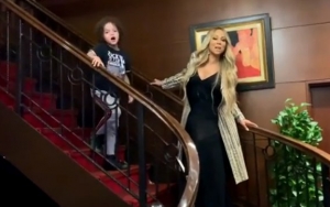 Mariah Carey Gets Son to Help Announce New Album 'Caution' Release Date
