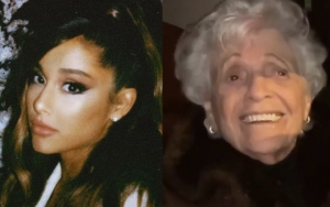 Ariana Grande's 93-Year-Old Grandmother Feels 'Fine' While Getting a Hand Tattoo
