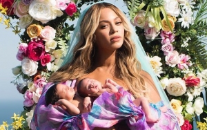 Beyonce's Twins Rumi and Sir Carter Play on the Beach in New Cute Photo