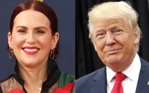 Megan Mullally Dying of Embarrassment After Donald Trump Shares Their 'Green Acres' Duet