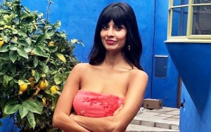 Jameela Jamil Gets Online Approval for Wearing Jeans Underneath Golden Globes Dress
