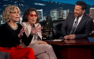 Jane Fonda Gets Political With Call for Wall During Jimmy Kimmel Interview  