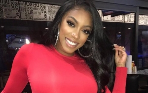 Pics: Porsha Williams Looks Gorgeous in Red Dress at All-White Themed Baby Shower