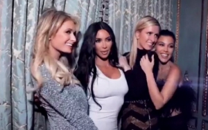 Kim Kardashian Gets Together With Paris Hilton for Belated Birthday Party